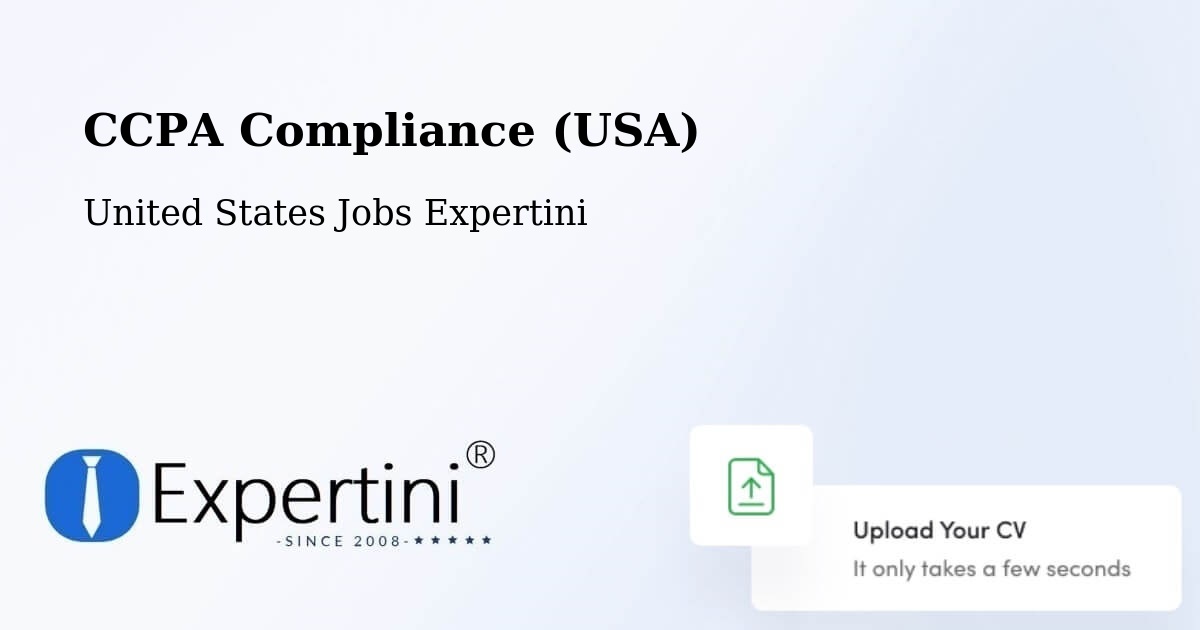 CCPA Privacy Rights & Compliance Notice – Hingham - United States Jobs Expertini