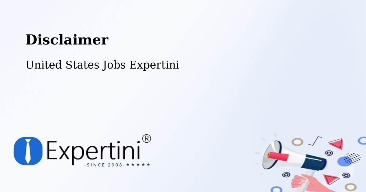 Disclaimer – Hingham - United States Jobs Expertini
